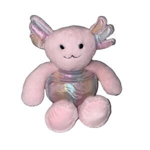 AXOLOTL 15" Plush Microwave Heat Pack Cozy Cuddle Aroma Home Animal Hottie Pink